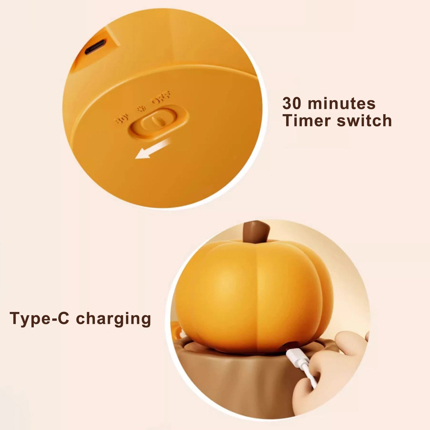 Pumpkin Glow Pal Night Light
