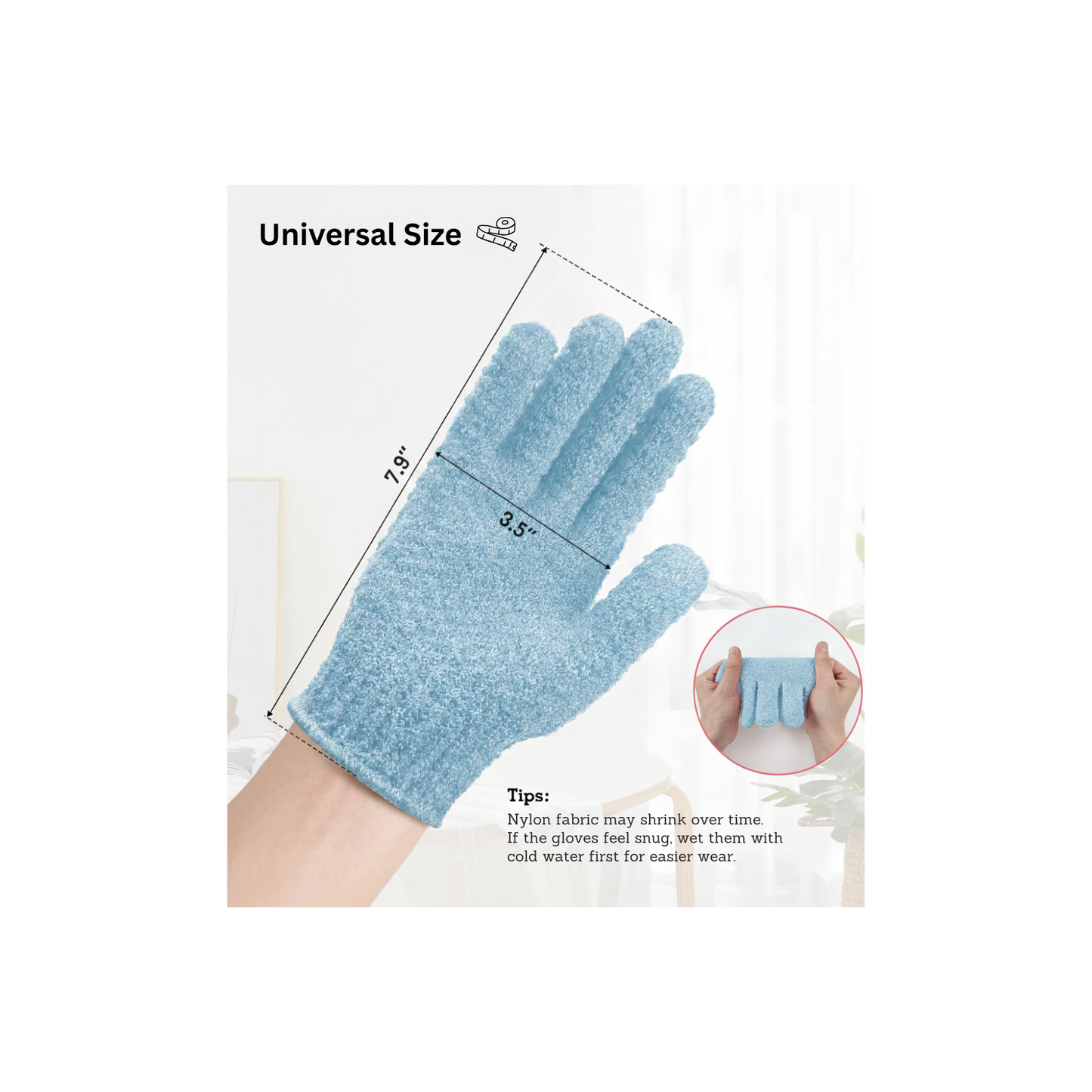 Deep Clean Exfoliating Shower Gloves