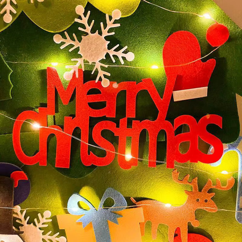 Magical Felt Christmas Tree Kit