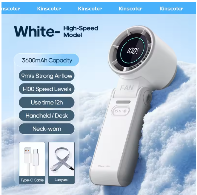 BreezeBuddy Portable Cooling Fan