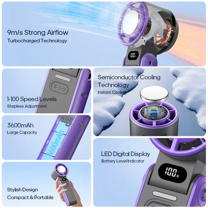 BreezeBuddy Portable Cooling Fan