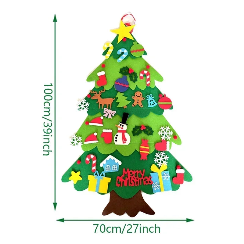 Magical Felt Christmas Tree Kit