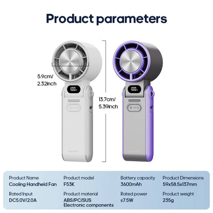 BreezeBuddy Portable Cooling Fan