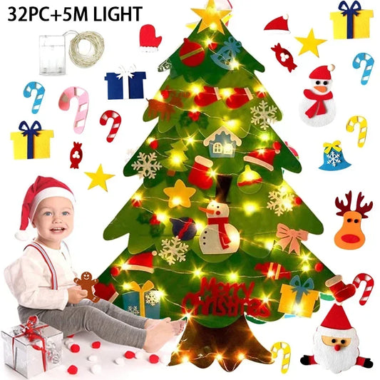 Magical Felt Christmas Tree Kit