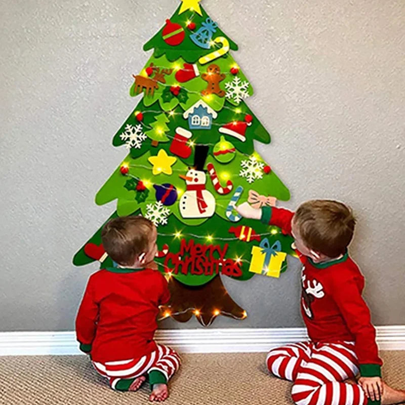 Magical Felt Christmas Tree Kit